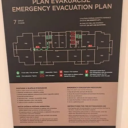 公寓 Marijan Belgrade Waterfront *